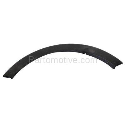 Aftermarket Replacement - FDF-1049LC CAPA 2011-2016 Kia Sportage (2.0L & 2.4L & 3.3L) Front Fender Flare Wheel Opening Molding Textured Black Plastic Left Driver Side