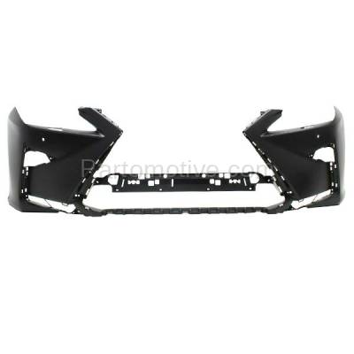 Aftermarket Replacement - BUC-3835F 2016-2019 Lexus RX350/RX350L/RX450h/RX450hL (without F Sport Package) Front Bumper Cover Assembly with Park Sensor Holes