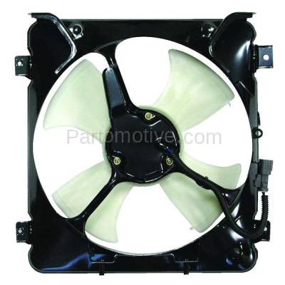 TYC - FMA-1194TY TYC 96 97 98 Civic 1.6L A/C Condenser Cooling Fan Motor Assy with Blade Shroud