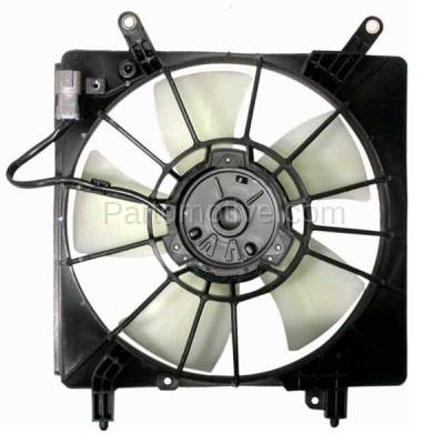 TYC - FMA-1001TY TYC 02-06 Acura RSX Automatic Trans Transmission Radiator Cooling Fan Motor Assy