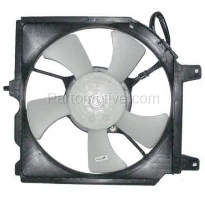 TYC - FMA-1386TY TYC 95-97 Sentra 95-98 200SX Automatic Trans AC Condenser Cooling Fan Motor Assy