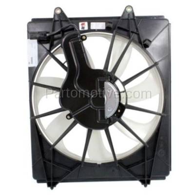 TYC - FMA-1219TY TYC 11-12 Odyssey 3.5L A/C Condenser Cooling Fan Motor Assy with Shroud & Blade