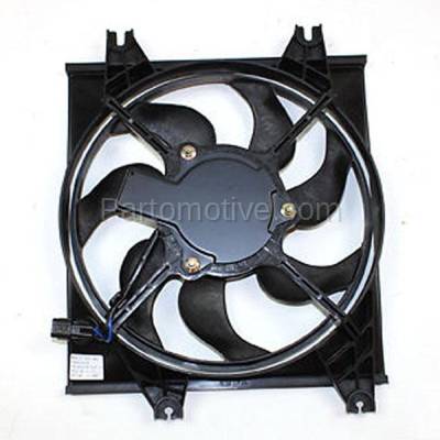 TYC - FMA-1238TY TYC 00-06 Accent (From 3-5-01) Auto Trans. A/C Condenser Cooling Fan Motor Assy