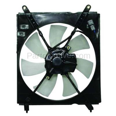 TYC - FMA-1461TY TYC 00-01 Camry 2.2L A/C AC Condenser Cooling Fan Motor Assy with Blade & Shroud