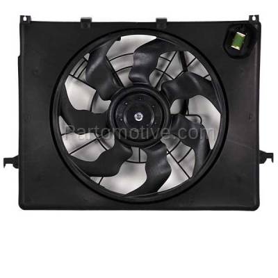 Aftermarket Replacement - FMA-1751 RADIATOR FAN ASSEMBLY FOR MODELS WITH 2.4L L4 HY3115129