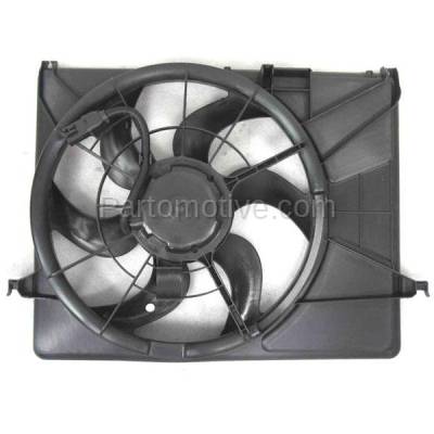 Aftermarket Replacement - FMA-1302 Dual Radiator A/C Condenser Cooling Fan Motor Assembly For 06 07 08 09 10 Optima