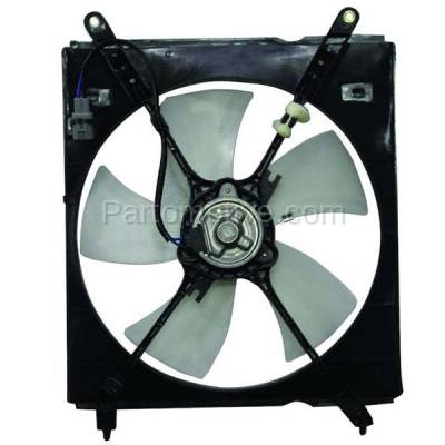 Aftermarket Replacement - FMA-1447 00-01 Camry 2.2L L4 Radiator Engine Cooling Fan Motor Assembly W/ Blade & Shroud