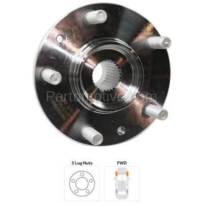 Aftermarket Replacement - KV-RM28370003 Wheel Hub, GR1A33060B