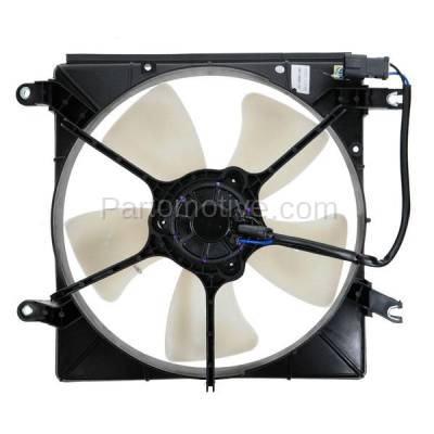 Aftermarket Replacement - FMA-1163 94 95 96 97 Honda Accord 2.2L (DENSO) Radiator Engine Cooling Fan Motor Assembly