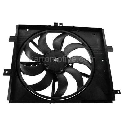 Aftermarket Replacement - FMA-1416 12-13 2013 Versa Sedan AT Trans Radiator AC Condenser Cooling Fan Motor Assembly