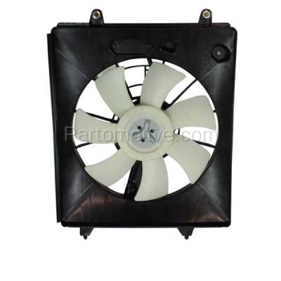 Aftermarket Replacement - FMA-1747 AIR CONDITIONING CONDENSER FAN/MOTOR ASSEMBLY; 2.0L L4; WITH AIR HO3120104