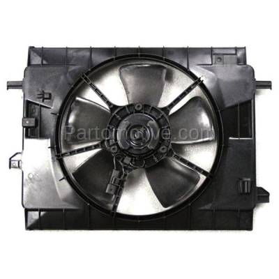 Aftermarket Replacement - FMA-1066 06-11 Chevy HHR Dual Radiator A/C Condenser Cooling Fan Motor Assembly 25784660