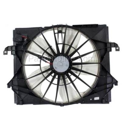 Aftermarket Replacement - FMA-1108 09 10 2011 2012 RAM 1500 Truck Radiator A/C Condenser Cooling Fan Motor Assembly