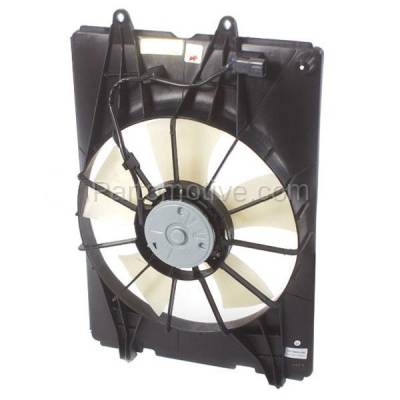 Aftermarket Replacement - FMA-1179 06 07 08 Ridgeline Radiator Engine Cooling Fan Motor Assembly with Blade Shroud
