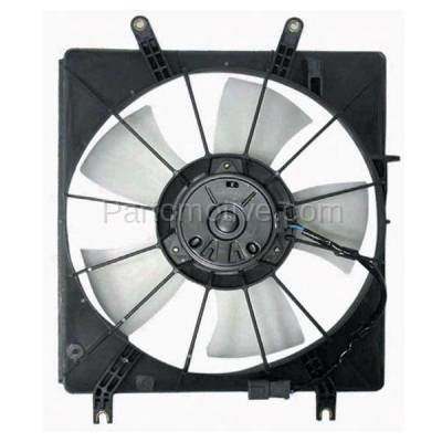 Aftermarket Replacement - FMA-1002 04 05 06 Acura TL 3.2L V6 Radiator Cooling Fan Motor Assembly with Shroud Blade