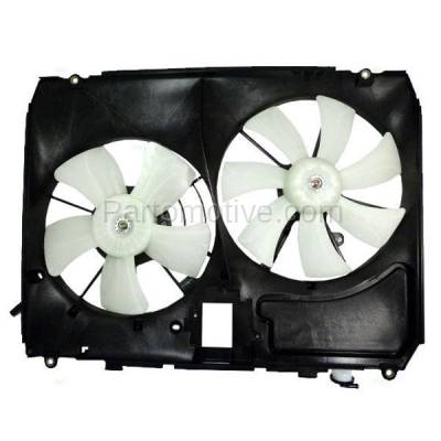 Aftermarket Replacement - FMA-1329 04 05 06 Lexus RX-330 V6 Dual Radiator A/C Condenser Cooling Fan Motor Assembly