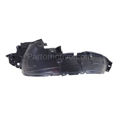 Aftermarket Replacement - IFD-1827LC CAPA For 14-18 Versa Note Front Splash Shield Inner Fender Liner LH Left Driver