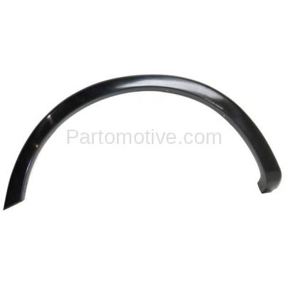 Aftermarket Replacement - FDF-1036L 2009-2014 Ford F150 Pickup Truck (except Raptor) Front Fender Flare Wheel Opening Molding Arch Paintable Plastic Left Driver Side