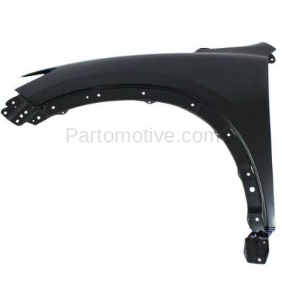 Aftermarket Replacement - FDR-1197LC CAPA 2013-2016 Mazda CX-5 (2.0 & 2.5 Liter Engine) Front Fender Quarter Panel (without Turn Signal Light Hole) Steel Left Driver Side