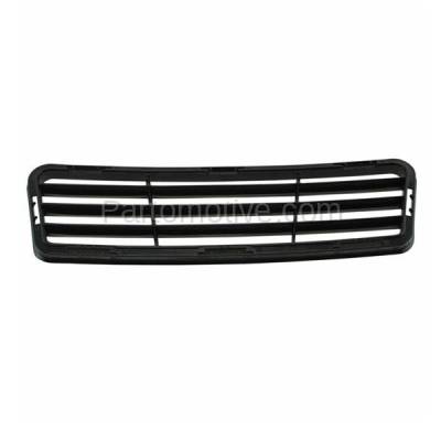 Aftermarket Replacement - GRL-2391 2012-2014 Toyota Camry (SE & SE Sport Models) Front Bumper Cover Lower Center Face Bar Grille Assembly Shell & Insert Textured Black