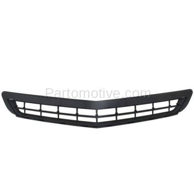 Aftermarket Replacement - GRL-1530C CAPA 2010-2013 Chevrolet Camaro (LS & LT) 3.6L 6Cyl (without RS Package) Front Center Bumper Cover Grille Assembly Black Shell & Insert