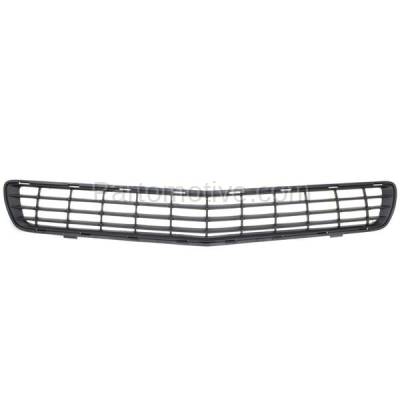 Aftermarket Replacement - GRL-1541 2010-2013 Chevrolet Camaro (SS Model) Front Bumper Cover Center Face Bar Grille Assembly Primed Shell & Insert Primed Plastic