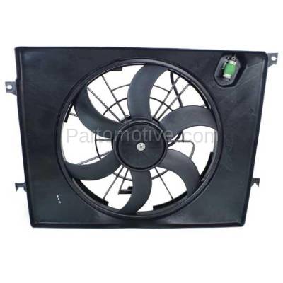 Aftermarket Replacement - FMA-1752 RADIATOR FAN ASSEMBLY; 2.4L HYBRID HY3115139