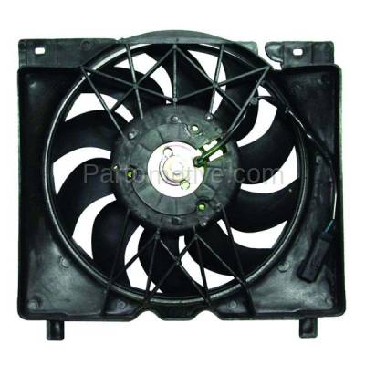 Aftermarket Replacement - FMA-1270 97 98 99 00 01 Cherokee 4.0L Radiator A/C Condenser Cooling Fan Motor Assembly