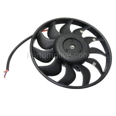 Aftermarket Replacement - FMA-1015 05-11 Audi A6 & Quattro Dual Radiator A/C Condenser Cooling Fan Motor Assembly Right Passenger Side