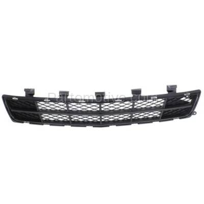 Aftermarket Replacement - GRL-1529 2010-2013 Buick LaCrosse & Allure (3.6L 3.0L Engine) Front Bumper Cover Face Bar Grille Assembly Textured Dark Gray Shell & Insert Plastic