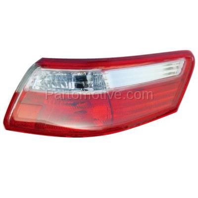 Aftermarket Replacement - TLT-1659R 2007-2009 Toyota Camry (Models Built In Japan) (excluding Hybrid Models) Rear Outer Taillight Assembly without Bulb Right Passenger Side