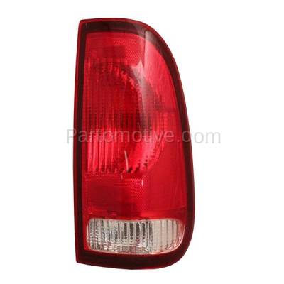 Aftermarket Auto Parts - TLT-1482RC CAPA 1997-2003 Ford F150, F450, F550 & 1999-2007 F250, F350 Super Duty Pickup Truck Rear Taillight Assembly without Bulb Right Passenger Side