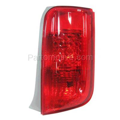 Aftermarket Replacement - TLT-1367R 2008-2010 Scion XB (4Cyl, 2.4L Engine) (Wagon 4-Door) Rear Taillight Taillamp Assembly Red Lens & Housing without Bulb Right Passenger Side
