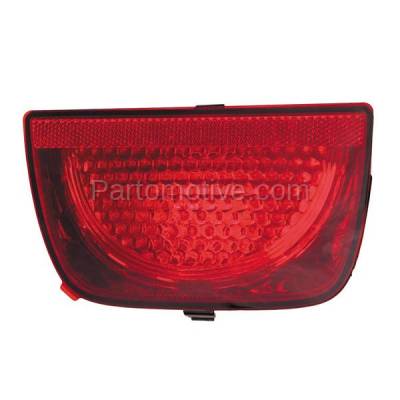 Aftermarket Replacement - TLT-1610R 2010-2013 Chevrolet Camaro (For Models with RS Package) Rear Inner Taillight Assembly Red Lens & Housing with Bulb Right Passenger Side