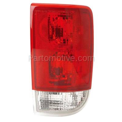Aftermarket Replacement - TLT-1483R 1995-2005 Chevrolet Blazer, GMC Jimmy & 1996-2001 Oldsmobile Bravada Rear Taillight Assembly Lens & Housing without Bulb Right Passenger Side