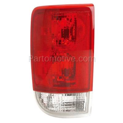 Aftermarket Replacement - TLT-1483L 1995-2005 Chevrolet Blazer, GMC Jimmy & 1996-2001 Oldsmobile Bravada Rear Taillight Assembly Lens & Housing without Bulb Left Driver Side