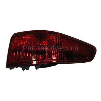 Aftermarket Replacement - TLT-1154R 2005 Honda Accord (Sedan 4-Door) Rear Outer Quarter Panel Taillight Assembly Red Lens & Housing without Bulb Right Passenger Side
