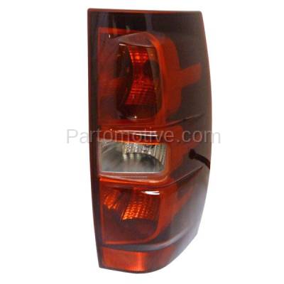Aftermarket Replacement - TLT-1314R 2007-2014 Chevrolet Suburban & Tahoe (excluding Hybrid Model) Rear Taillight Assembly Lens & Housing with Bulb Right Passenger Side