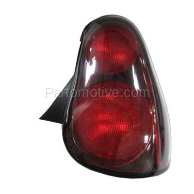 Aftermarket Replacement - TLT-1229R 2000-2005 Chevrolet Monte Carlo (6Cyl, 3.4L 3.8L) Rear Taillight Taillamp Assembly Red Lens & Housing with Bulb Right Passenger Side