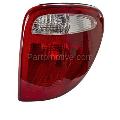 Aftermarket Replacement - TLT-1109R 2004-2007 Dodge Grand Caravan & Chrysler Town & Country (4Cyl 6Cyl, 2.4L 3.3L 3.8L Engine) Taillight Rear Light Right Passenger Side
