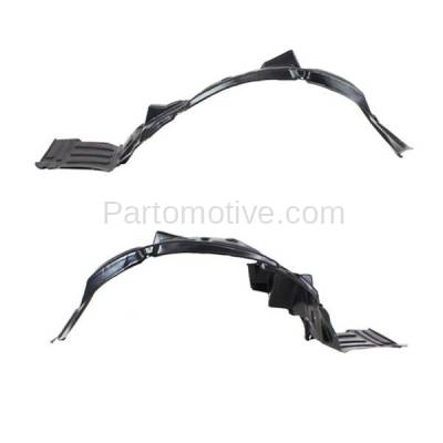 Aftermarket Replacement - IFD-1185L & IFD-1185R 03-05 Stratus Coupe Front Splash Shield Inner Fender Liner Left & Right SET PAIR