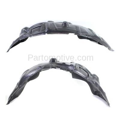 Aftermarket Replacement - IFD-1129L & IFD-1129R 09-17 Ram 1500 Pickup Truck Front Splash Shield Inner Fender Liner Left Right Side 2 Piece SET PAIR