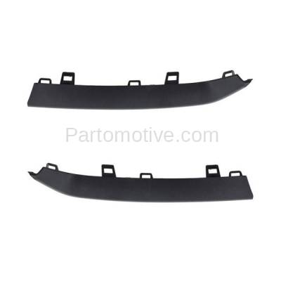 Aftermarket Replacement - GRT-1099L & GRT-1099R 10-11 CRV Front Lower Grille Trim Grill Molding Primed Left Right Side SET PAIR