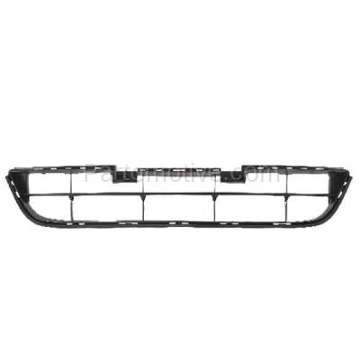 Aftermarket Replacement - GRL-1792 2006-2007 Honda Accord (4Cyl 6Cyl, 2.4L 3.0L Engine) (Coupe 2-Door) Front Center Face Bar Grille Assembly Textured Black Plastic