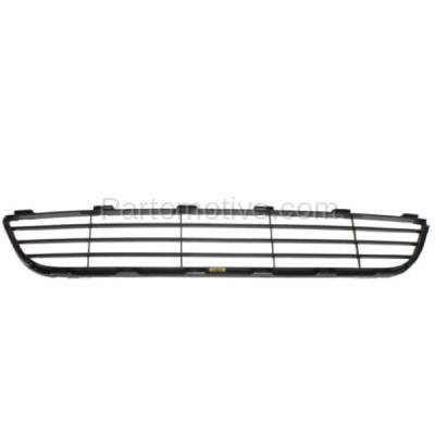 Aftermarket Replacement - GRL-2371C CAPA 2007-2008 Toyota Yaris (Sedan 4-Door) Front Center Lower Bumper Cover Grille Assembly Textured Dark Gray Shell & Insert Plastic