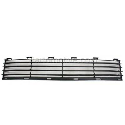 Aftermarket Replacement - GRL-2375C CAPA 2004-2009 Toyota Prius (Base & Touring) (Hatchback 4-Door) Front Bumper Cover Grille Assembly Black Shell & Insert Plastic
