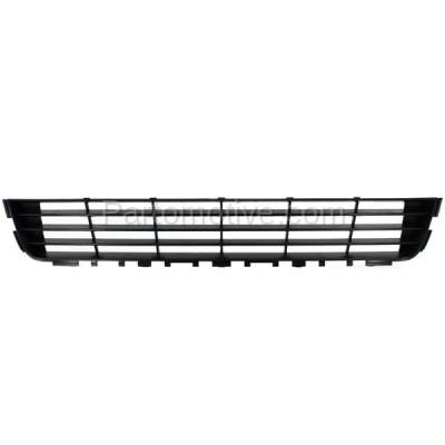 Aftermarket Replacement - GRL-1370 2006-2009 Mercury Milan (Base & Premier) Front Center Lower Bumper Cover Grille Assembly Plastic without Silver Bar Molding Trim
