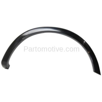 Aftermarket Replacement - FDF-1036R 2009-2014 Ford F150 Pickup Truck (except Raptor) Front Fender Flare Wheel Opening Molding Arch Paintable Plastic Right Passenger Side