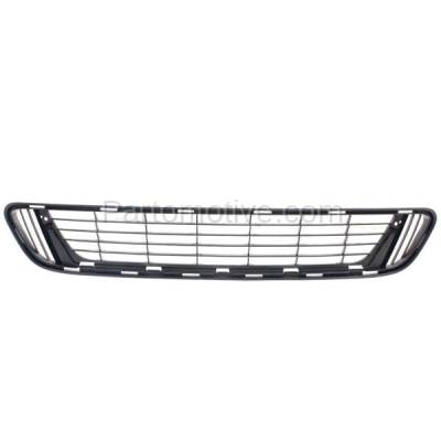 Aftermarket Replacement - GRL-2398 2013-2016 Toyota Venza (2.7L & 3.5L Engine) Front Bumper Cover Lower Center Face Bar Grille Assembly Black Shell & Insert Plastic