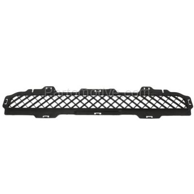 Aftermarket Replacement - GRL-1876 2006-2010 Hummer H3 & 2009-2010 H3T (without Fog Lamps) Front Lower Bumper Cover Grille Assembly Textured Gray Shell & Insert